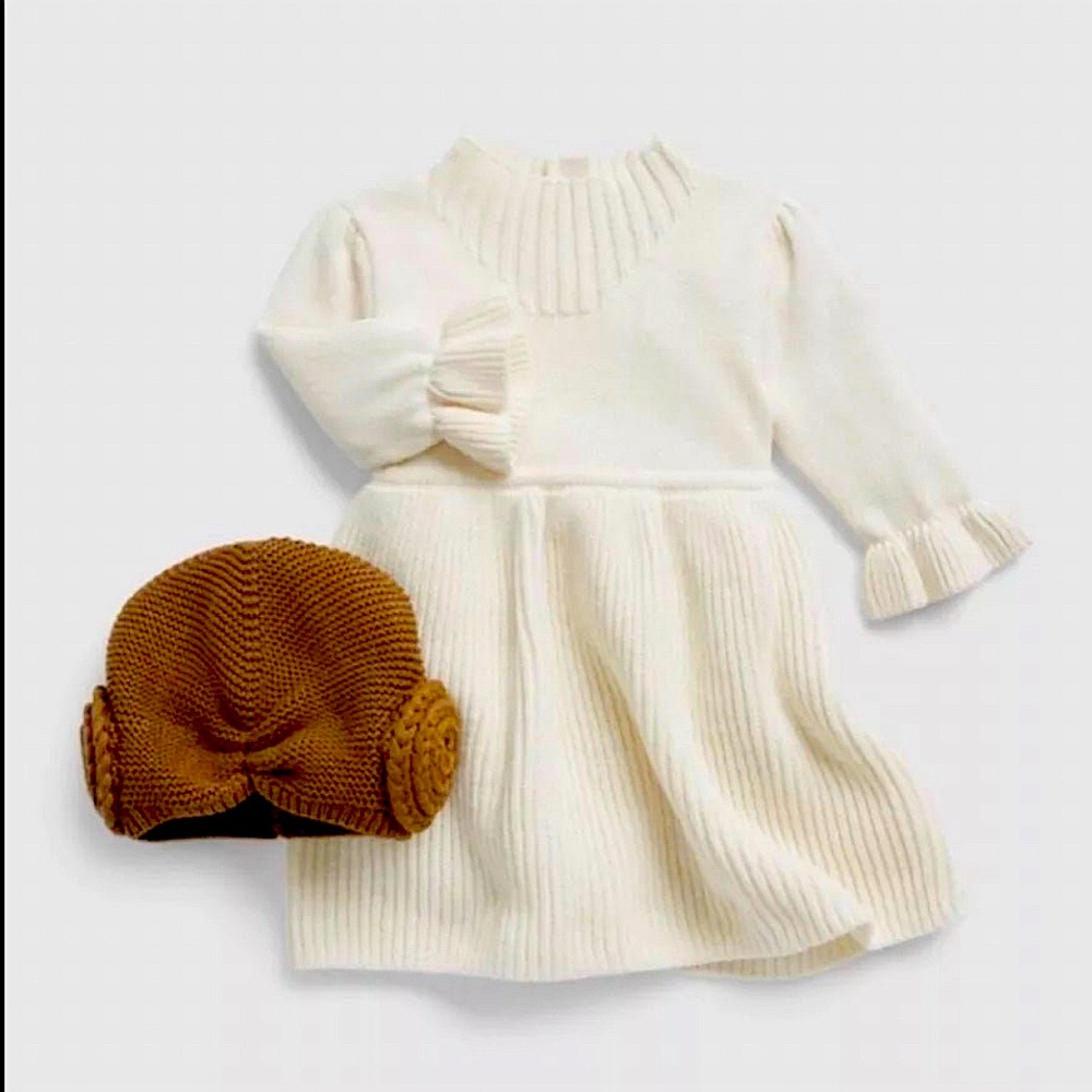 NWT babyGap Star Wars Princess Leia Sweater Dress Set